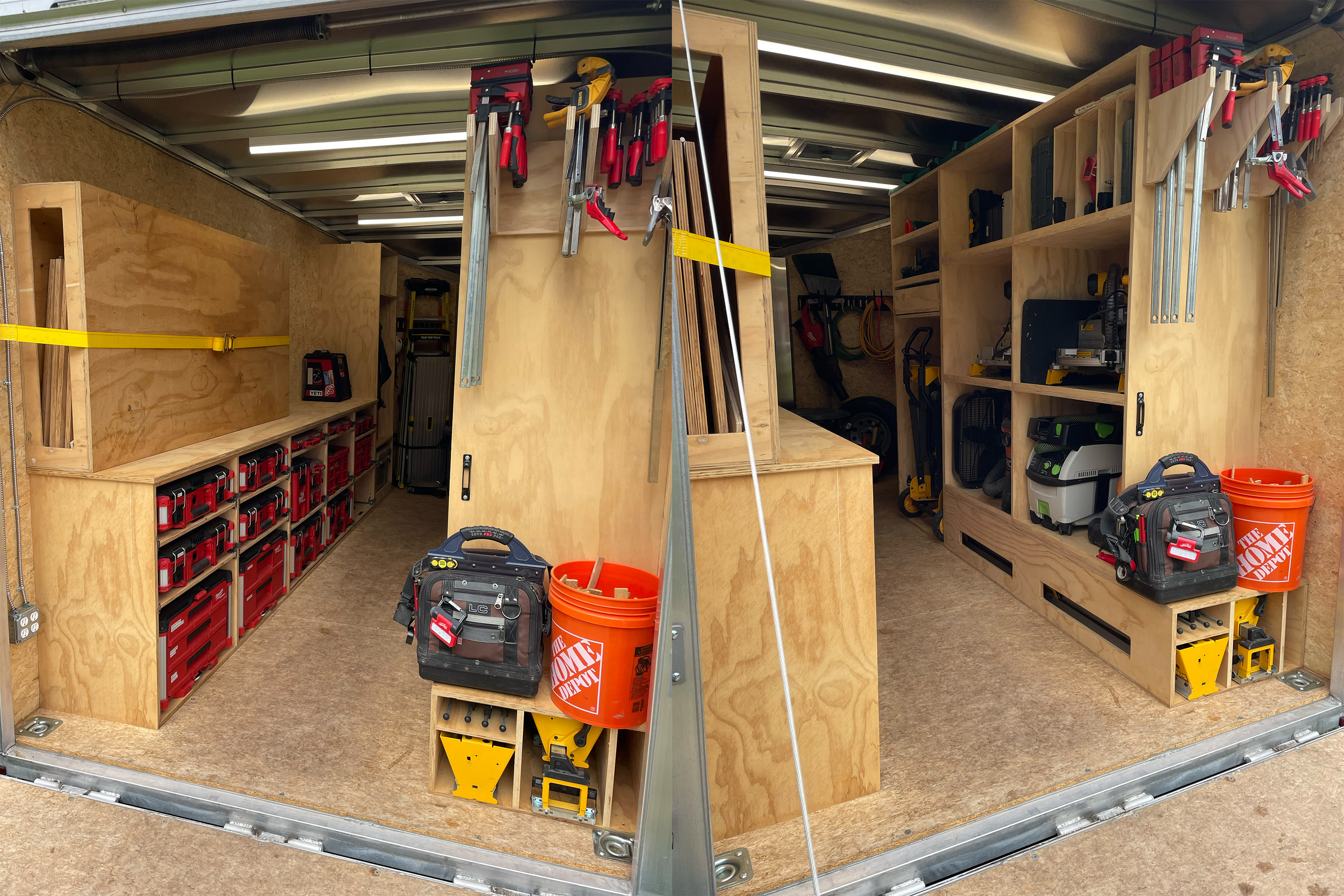 Emerson Carpentry Tool Trailer